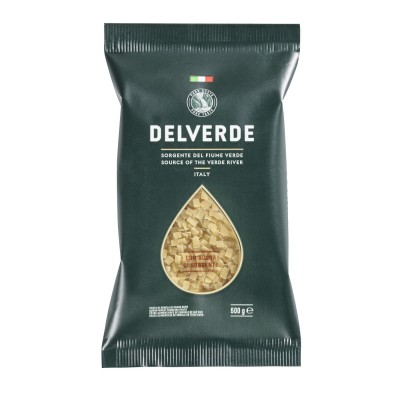 Pasta Quadratini Delverde - confezione da 500 g
