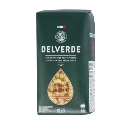 Pasta Tubetti Delverde - confezione da 500 g