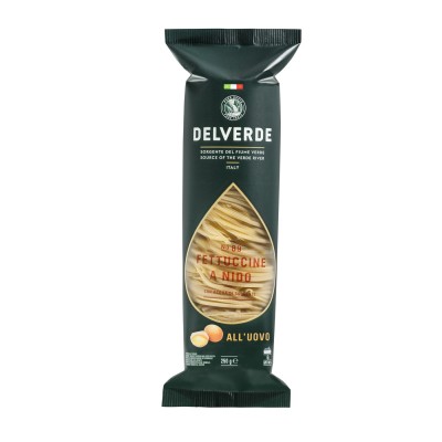 Pasta Fettuccine a Nido all'Uovo Delverde - confezione da 250 g