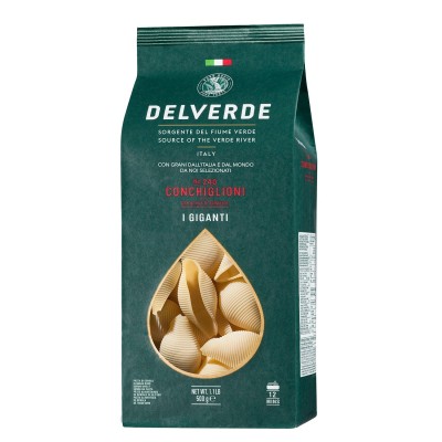 Pasta Conchiglioni Delverde - confezione da 500 g