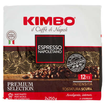 Caffè Espresso Napolitano Kimbo - confezione 2 da  250 g