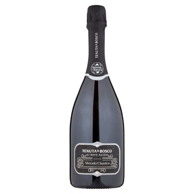 Vino Bianco Pinot Nero Oltrepò Pavese Metodo Classico Brut DOCG Tenuta il Bosco - 750 ml