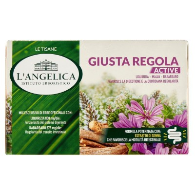 Tisana Giusta Regola 20 Filtri L'Angelica - 40 g