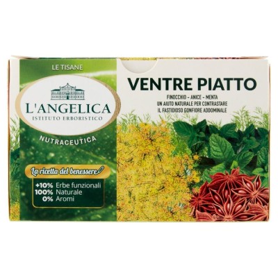 Tisana Ventre Piatto 20 Filtri L'Angelica - 40 g