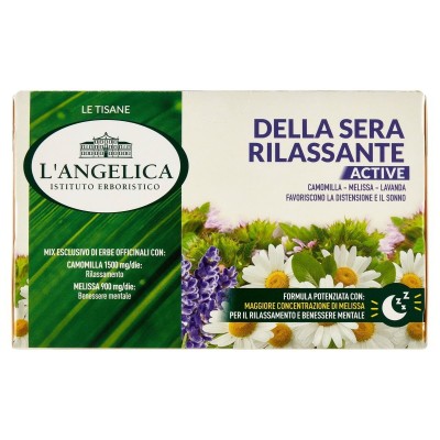 Tisana della Sera Rilassante 20 Filtri L'Angelica - 30 g