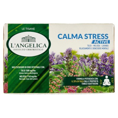 Tisana Calma Stress 18 Filtri L'Angelica - 36 g