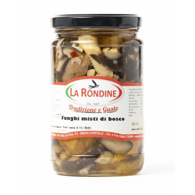 Funghi Misti di Bosco La Rondine - 314 g