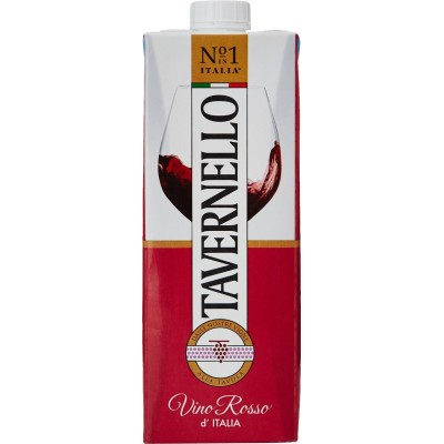 Vino Rosso Tavernello Brick - 1000 ml