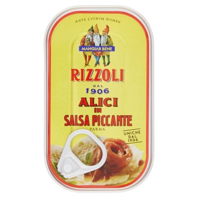 Filetti di Alici in Salsa Piccante Rizzoli - 80 g