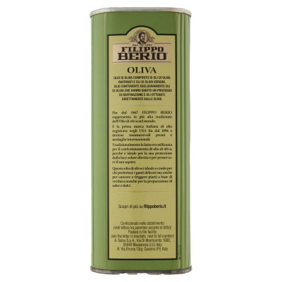 Olio di Oliva Italiano in Latta Filippo Berio - 1L