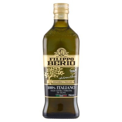 Olio Extra Vergine di Oliva 100% Italiano Berio - 750 ML