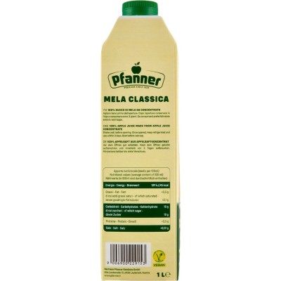 Succo di Mela Classica 100%  Pfanner - 1000 ml