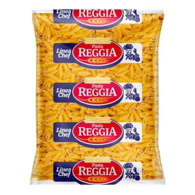 Pasta Mezze Penne Rigate Reggia - confezione da 5000 g