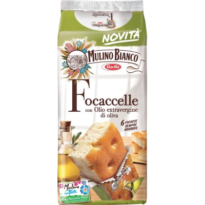 Focaccelle con Olio Extravergine di Oliva  Mulino Bianco - 198 g