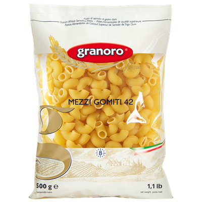 Pasta  Mezzi Gomiti  Granoro - confezione da 500 g