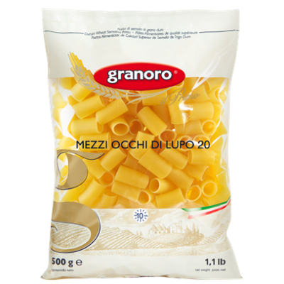 Pasta  Mezzi Occhi di Lupo  Granoro - confezione da 500 g