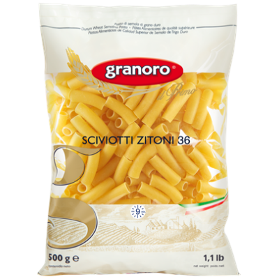 Pasta  Sciviotti Zitoni  Granoro - confezione da 500 g