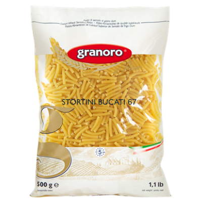 Pasta  Stortini Bucati  Granoro - confezione da 500 g