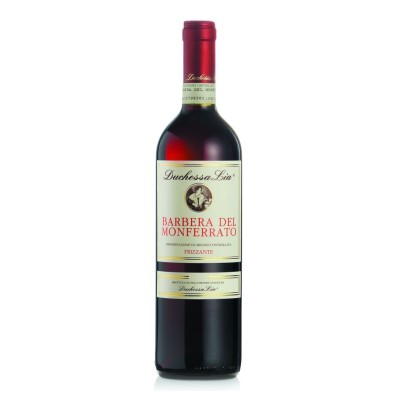 Vino Rosso Frizzante Barbera di Monferrato Duchessa Lia - 750 ml