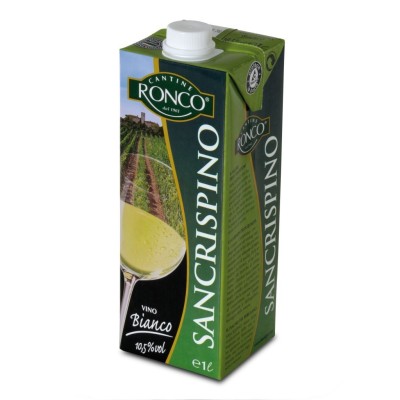 Vino bianco Sancrispino Cantine Ronco Brick - 1000 ml