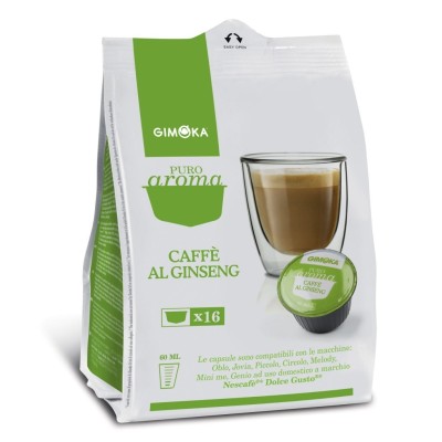 Caffè al Ginseng Gimoka - 16 Capsule