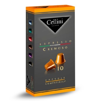 Caffè Espresso Cremoso Cellini - 10 Capsule 50 g