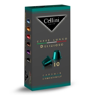 Caffè Espresso Delizioso Cellini - 10 Capsule 50 g