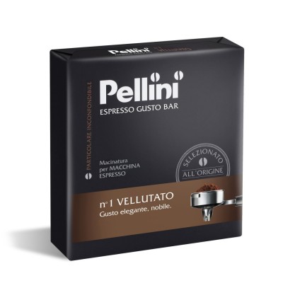 Caffè Espresso Gusto Bar Vellutato Pellini - confezione 2 da 250 g