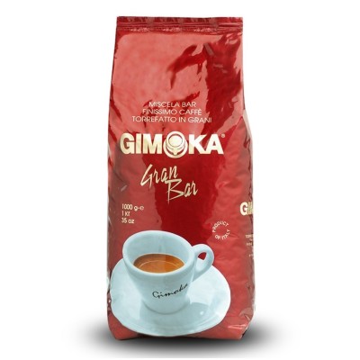 Caffè Finissimo Miscela Bar Torrefatto in Grani Gran Bar Gimoka - confezione da 1000 g