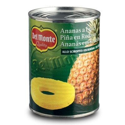 Ananas a Cubetti in Succo Senza Aggiunta di Zucchero Del Monte