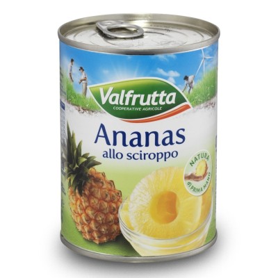 Ananas allo Sciroppo Valfrutta - 400 g