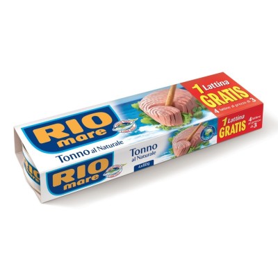 Tonno al Naturale  Rio Mare - 4 X 80 g