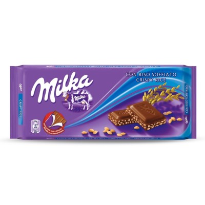 Cioccolato Milka Rice Crispy Suchard - 100 g