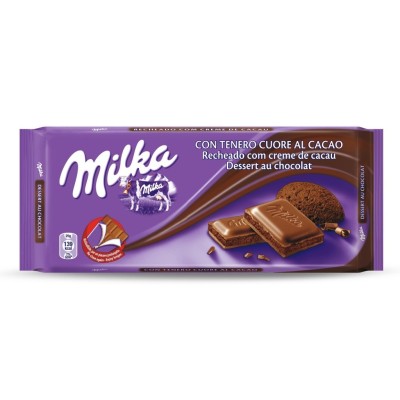 Cioccolato Milka Tenero Cuore di Cacao - 100 g