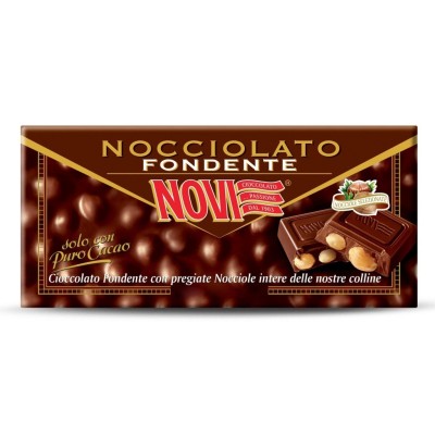 Cioccolato Nocciolato Fondente Novi - 230 g