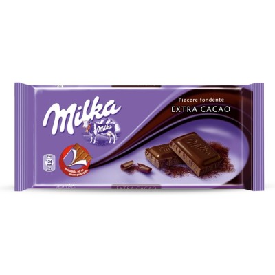 Tavoletta di Cioccolato Extra Cacao Milka - 100 g