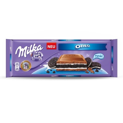 Tavoletta di Cioccolato Oreo Extra Goloso Milka - 300 g