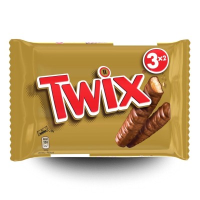 Twix Confezione da 3 Pezzi - 150 g