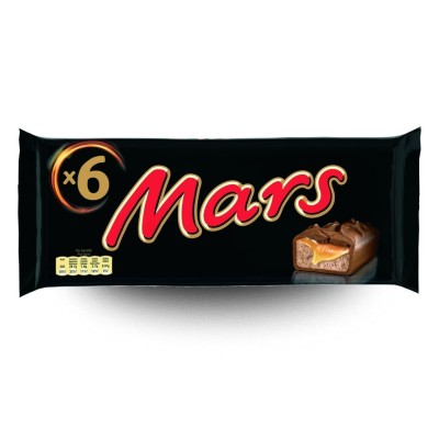 Mars Confezione da 6 Pezzi - 270 g