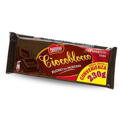 Cioccoblocco Dark Fondente Nestlè - 230 g