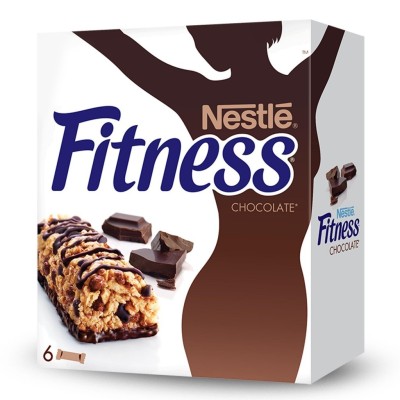 Barrette Fitness Chocolate Nestlè - 141 g