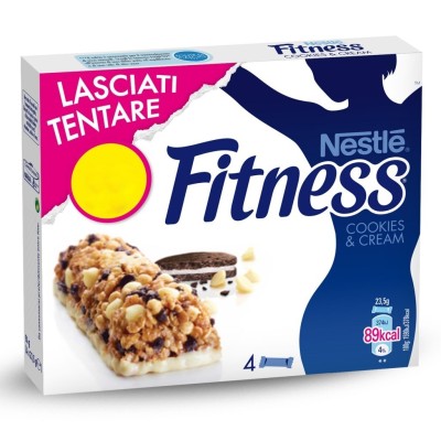 Barrette Fitness Cookies e Cream Nestlè - 94 g