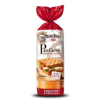 Pan Carrè Fiocco 24 Fette Mulino Bianco Barilla - 430 g