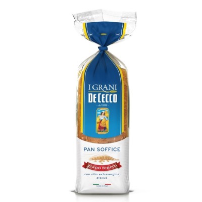 Pan Soffice di Grano Tenero con Olio Extra Vergine d'Oliva De Cecco - 400 g