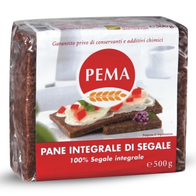 Pane Pema Integrale di Segale 100% - 500 g