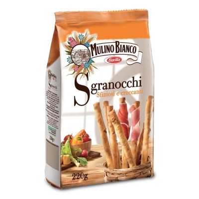 Sgranocchi Sfiziosi e Croccanti Mulino Bianco Barilla - 220 g