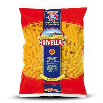 Pasta Fusilli di Semola di Grano Duro Divella - confezione da 1000 g