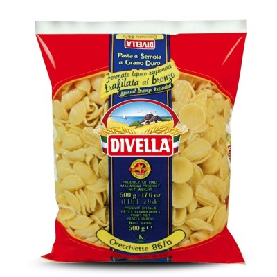 Pasta Orecchiette di Semola di Grano Duro Divella - confezione da 500 g