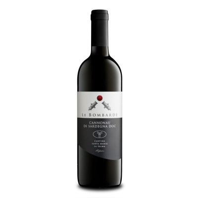 Vino Rosso Cannonau di Sardegna DOC le Bombarde 13° Cantina Santa Maria La Palma - 750 ml