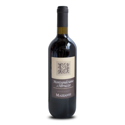 Vino Rosso Montepulciano D'Abruzzo Mazzanti - 750 ml